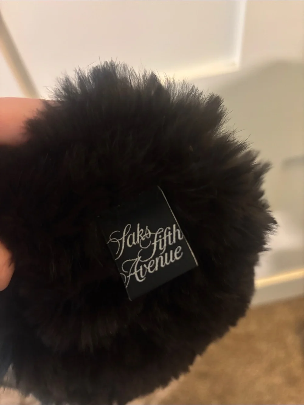 AUTHENTIC Mink Beret Hat (Early 2000s)